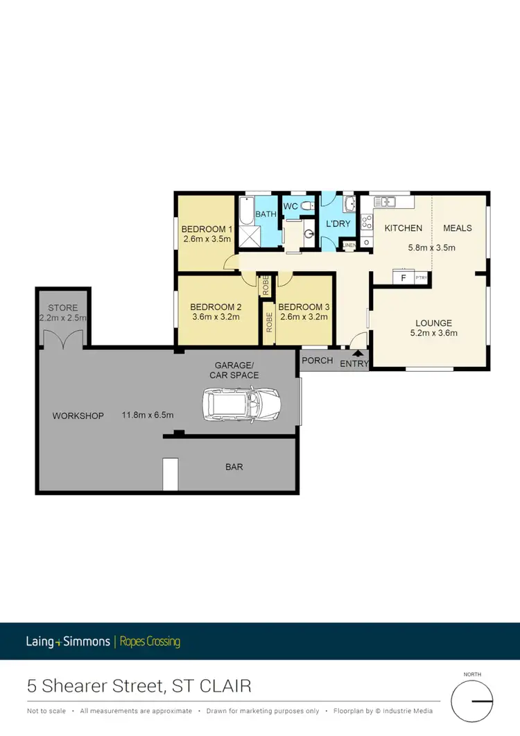 Floorplan of Homely house listing, 3 Reddington Avenue, St Clair NSW 2759