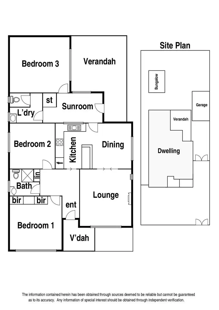 Floorplan of Homely house listing, 10 Kelverne Street, Reservoir VIC 3073
