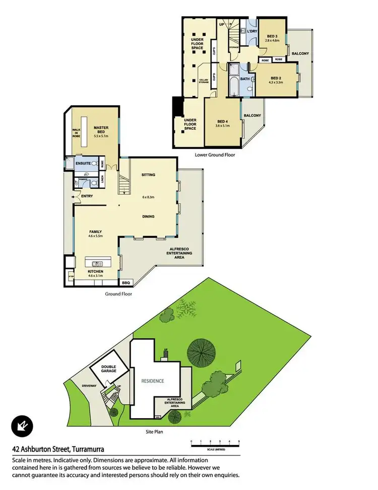 Floorplan of Homely house listing, 42 Ashburton Avenue, Turramurra NSW 2074