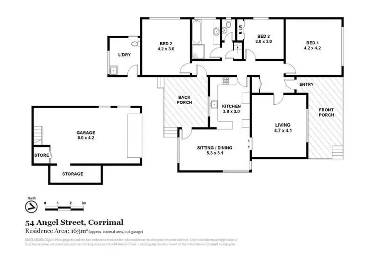 Floorplan of Homely house listing, 54 Angel Street, Corrimal NSW 2518
