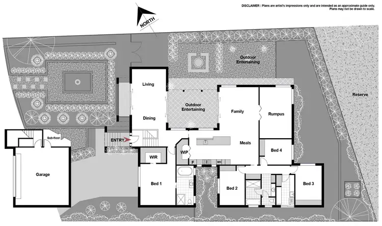 Floorplan of Homely house listing, 17 Dennis Place, Jerrabomberra NSW 2619