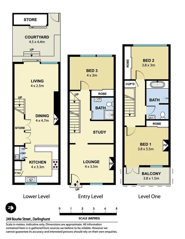 Floorplan of Homely house listing, 249 Bourke Street, Darlinghurst NSW 2010