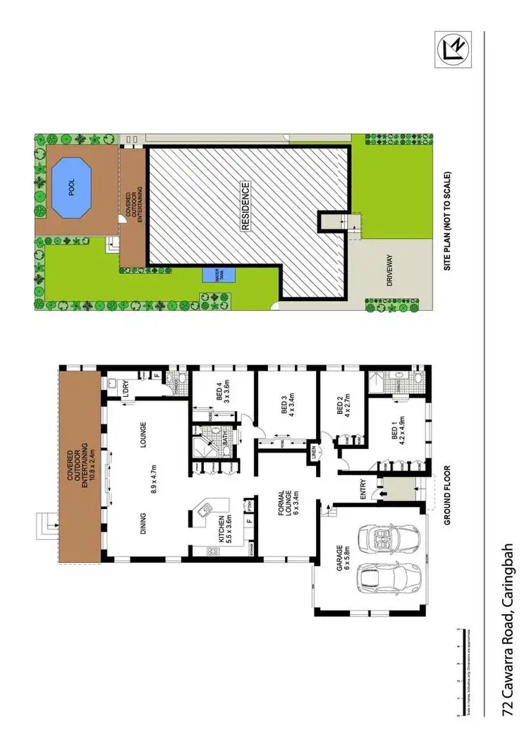 Floorplan of Homely house listing, 72 Cawarra Road, Caringbah NSW 2229