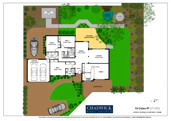Floorplan of Homely house listing, 10 Cates Place, St Ives NSW 2075