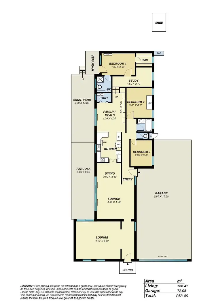 Floorplan of Homely house listing, 40 Strathcona Avenue, Clapham SA 5062