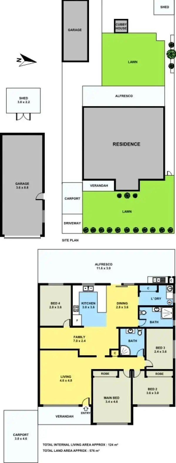 Floorplan of Homely house listing, 2 Vineyard Avenue, Smithfield NSW 2164