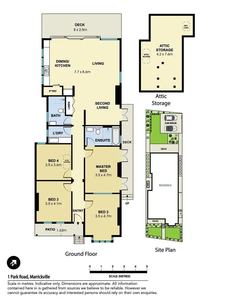 Floorplan of Homely house listing, 1 Park Road, Marrickville NSW 2204