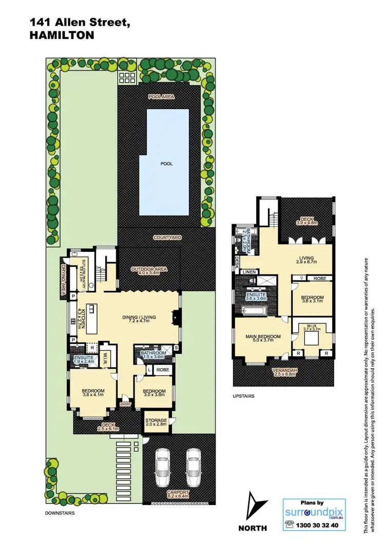 Floorplan of Homely house listing, 141 Allen Street, Hamilton QLD 4007