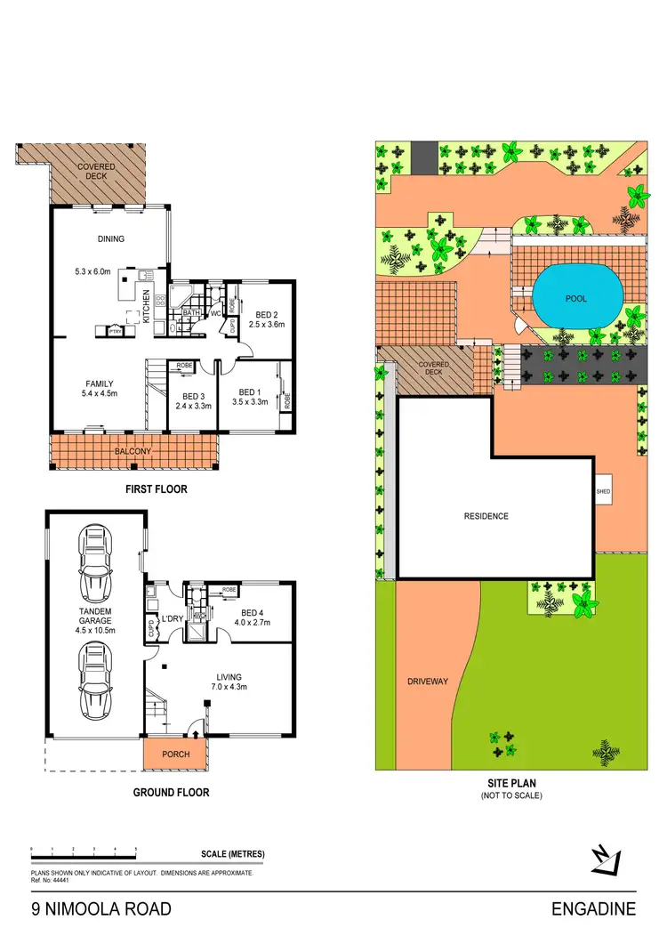 Floorplan of Homely house listing, 9 Nimoola Road, Engadine NSW 2233