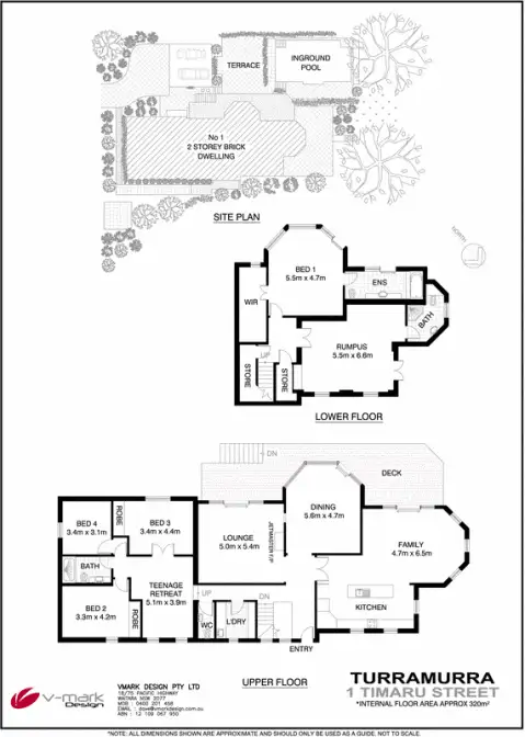 Floorplan of Homely house listing, 1 Timaru Street, Turramurra NSW 2074