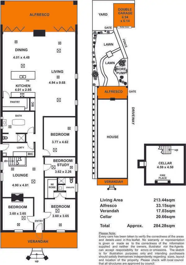 Floorplan of Homely house listing, 22 Water Street, Semaphore SA 5019