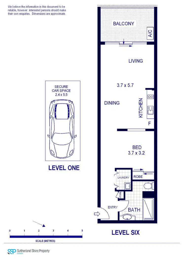 Floorplan of Homely apartment listing, 108/360 Kingsway, Caringbah NSW 2229