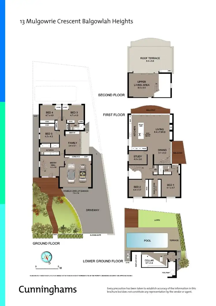 Floorplan of Homely house listing, 13 Mulgowrie Crescent, Balgowlah Heights NSW 2093