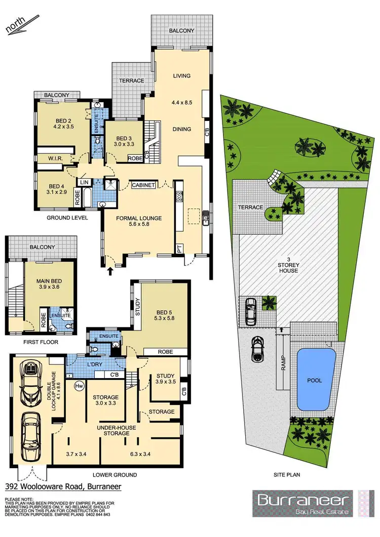 Floorplan of Homely house listing, 392 Woolooware Road, Burraneer NSW 2230