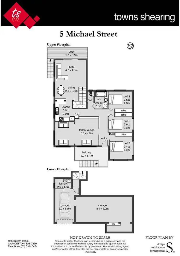 Floorplan of Homely house listing, 5 Michael Street, Summerhill TAS 7250