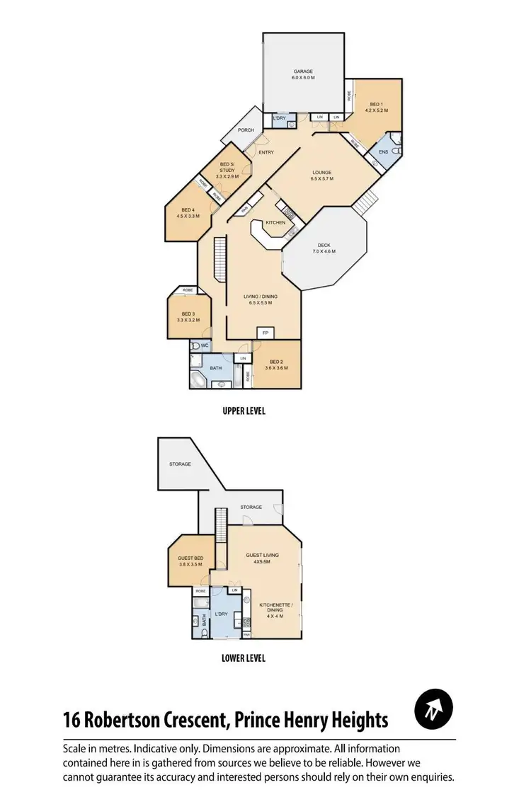 Floorplan of Homely house listing, 16 Robertson Crescent, Prince Henry Heights QLD 4350