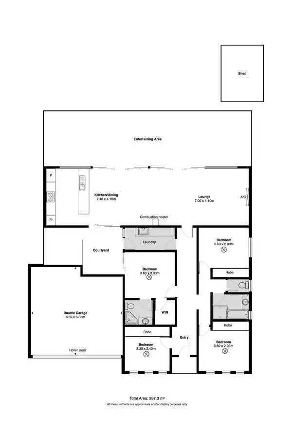 Floorplan of Homely house listing, 47 Sweetman Avenue, Encounter Bay SA 5211