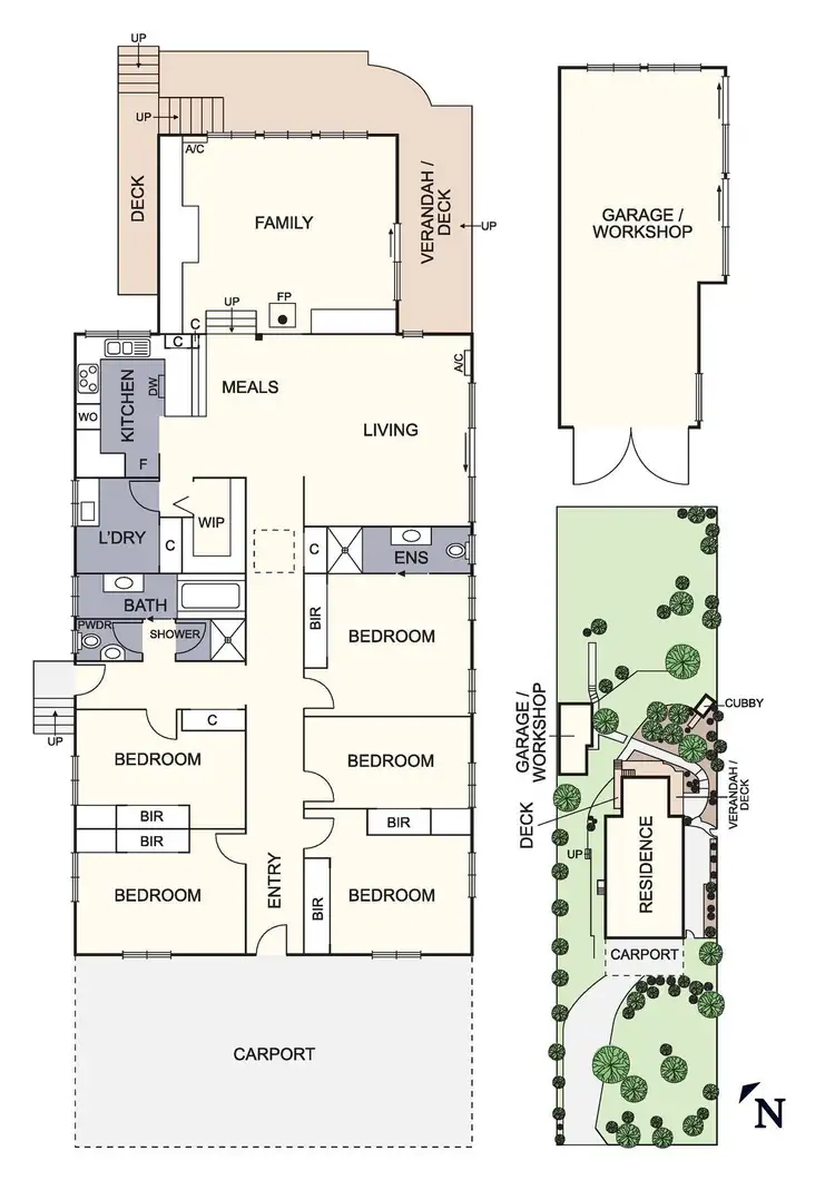 Floorplan of Homely house listing, 26 Church Road, Panton Hill VIC 3759