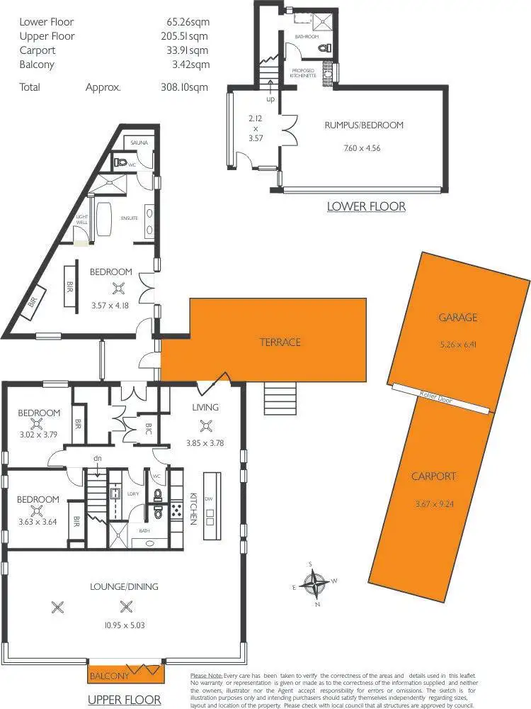 Floorplan of Homely house listing, 5 Gumbrae Avenue, Beaumont SA 5066