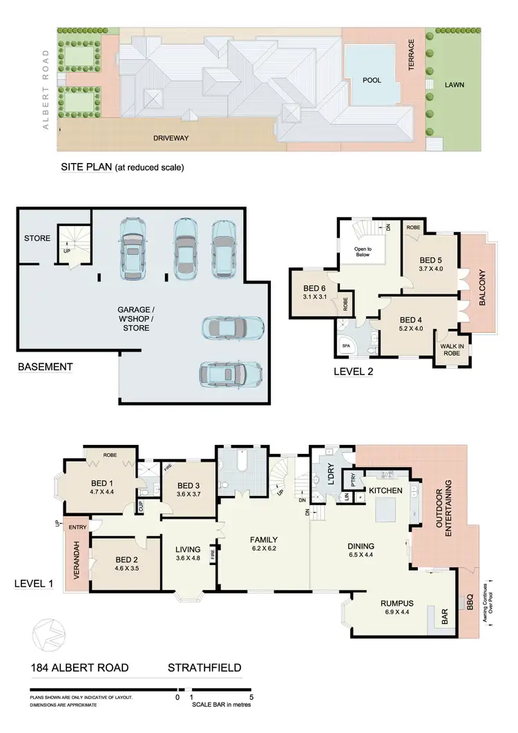 Floorplan of Homely house listing, 184 Albert Road, Strathfield NSW 2135