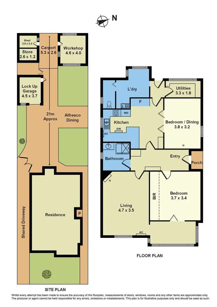 Floorplan of Homely house listing, 20 Maggie Street, Yarraville VIC 3013