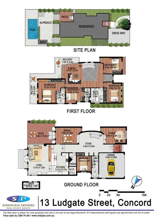 Floorplan of Homely house listing, 13 Ludgate Street, Concord NSW 2137