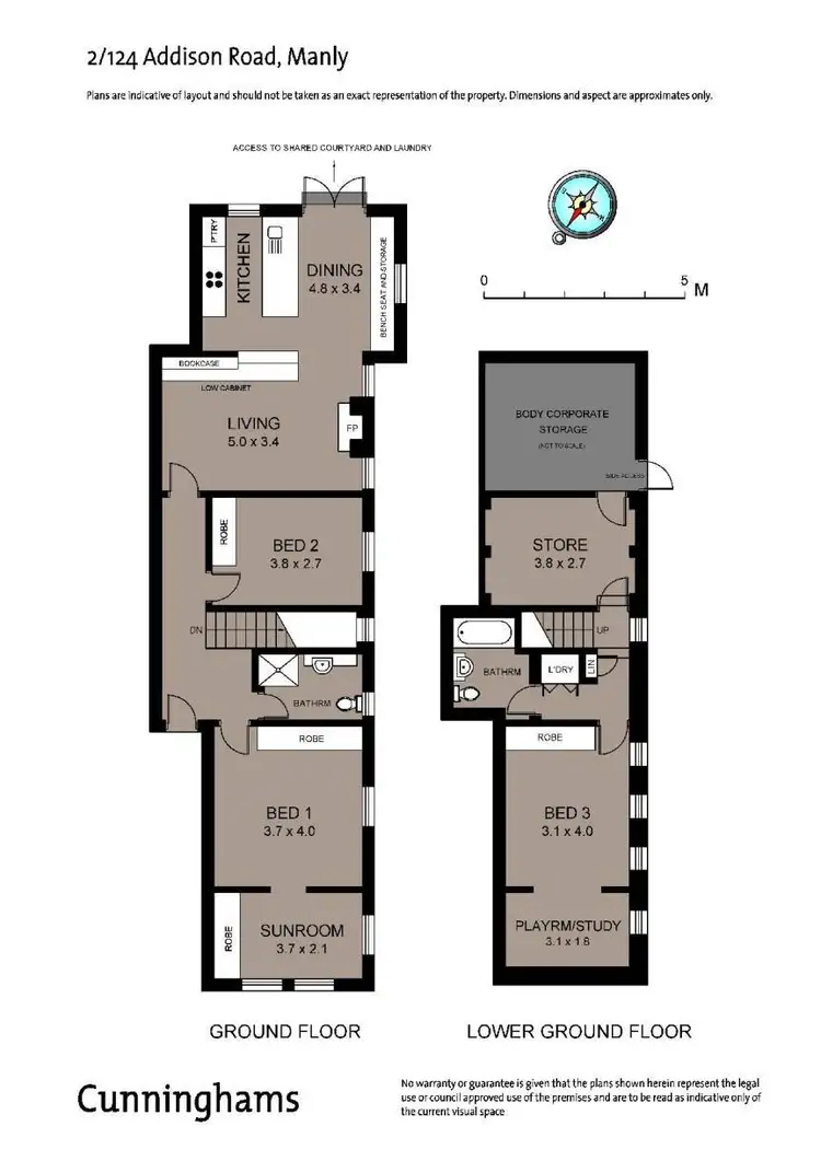 Floorplan of Homely apartment listing, 2/124 Addison Road, Manly NSW 2095