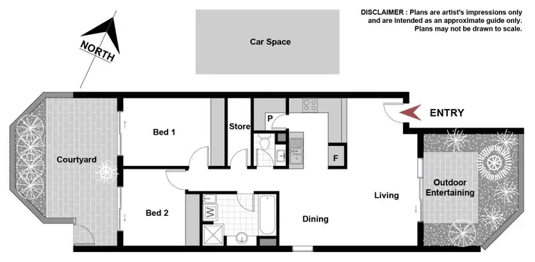 Floorplan of Homely apartment listing, 29/43-51 Giles Street, Kingston ACT 2604