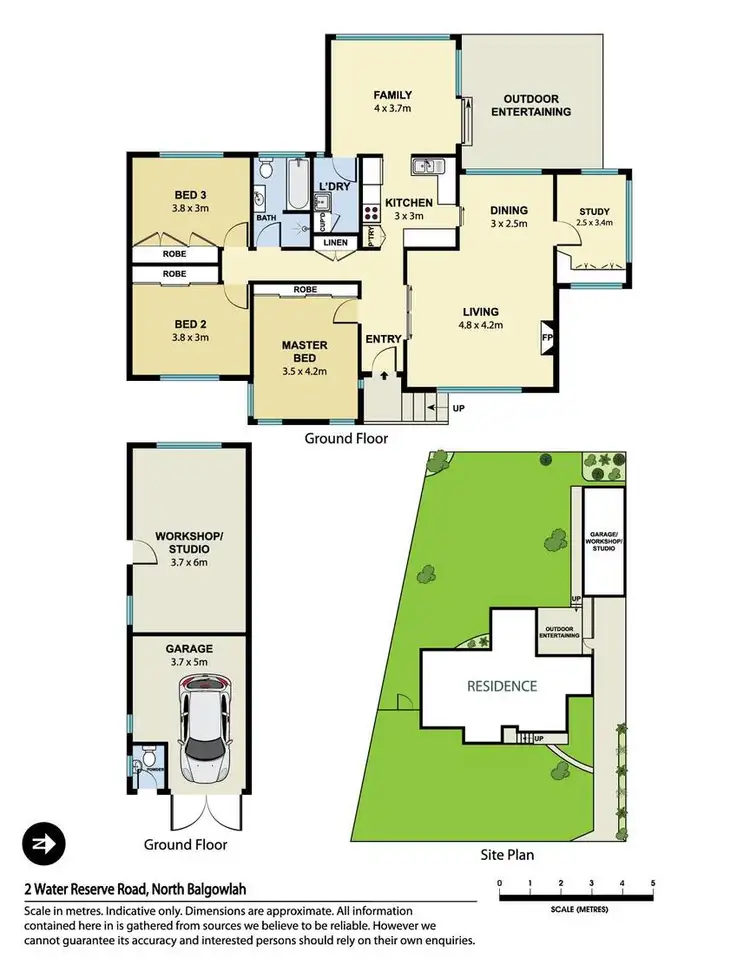 Floorplan of Homely house listing, 2 Water Reserve Road, North Balgowlah NSW 2093
