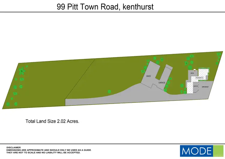 Floorplan of Homely house listing, 99 Pitt Town Road, Kenthurst NSW 2156