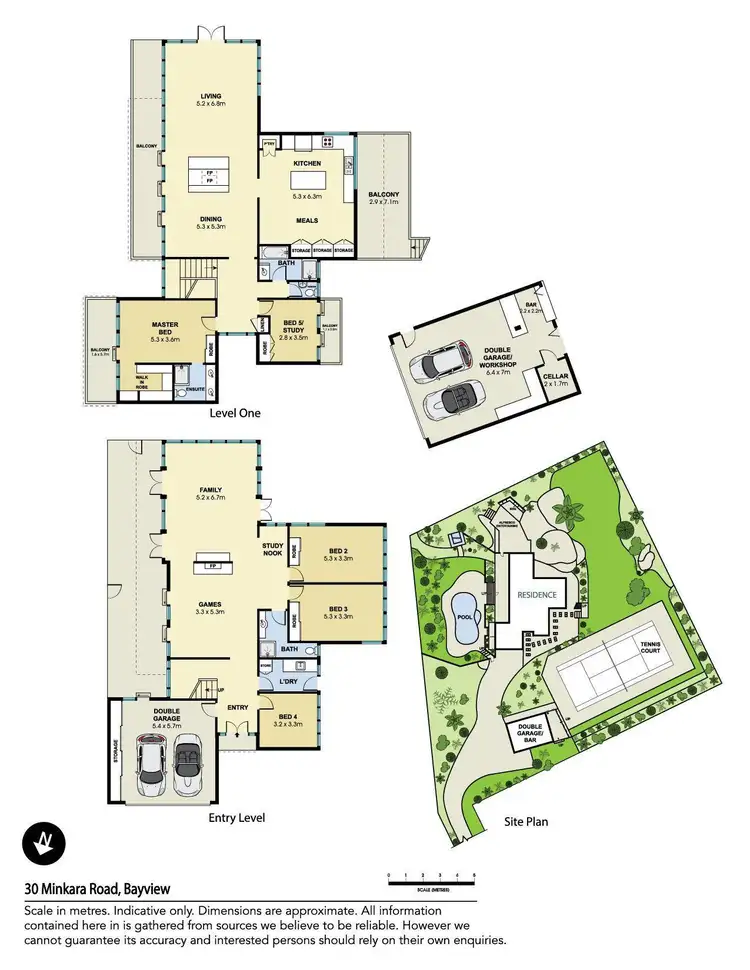 Floorplan of Homely house listing, 30 Minkara Road, Bayview NSW 2104