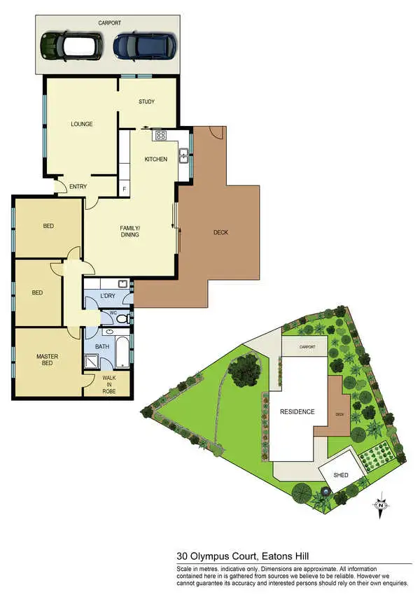 Floorplan of Homely house listing, 30 Olympus Court, Eatons Hill QLD 4037