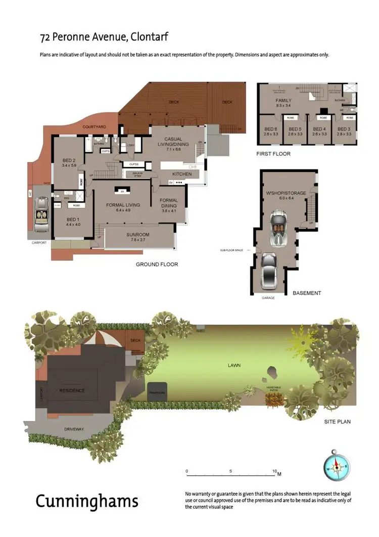 Floorplan of Homely house listing, 72 Peronne Avenue, Clontarf NSW 2093