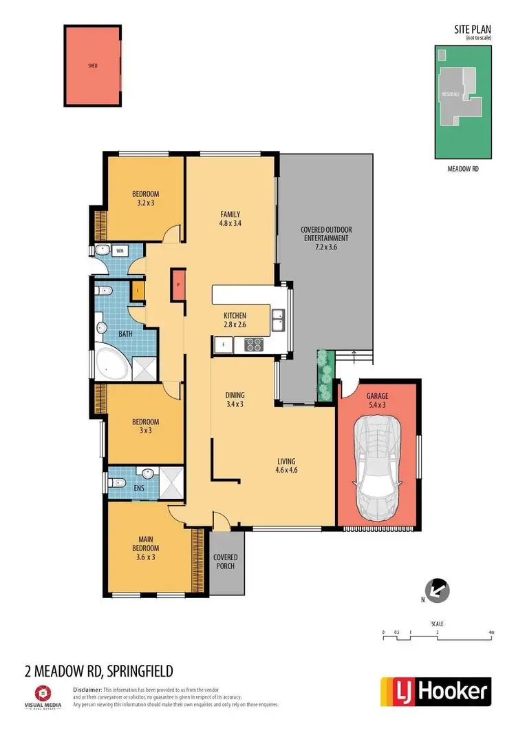 Floorplan of Homely house listing, 2 Meadow Road, Springfield NSW 2250