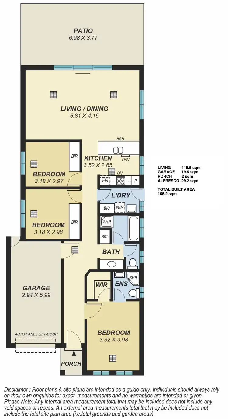 Floorplan of Homely house listing, 6 Diamond Avenue, Gilles Plains SA 5086