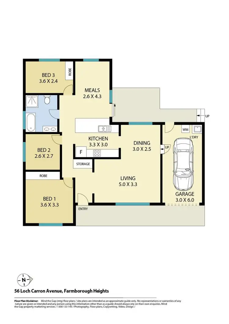 Floorplan of Homely house listing, 56 Loch Carron Avenue, Farmborough Heights NSW 2526