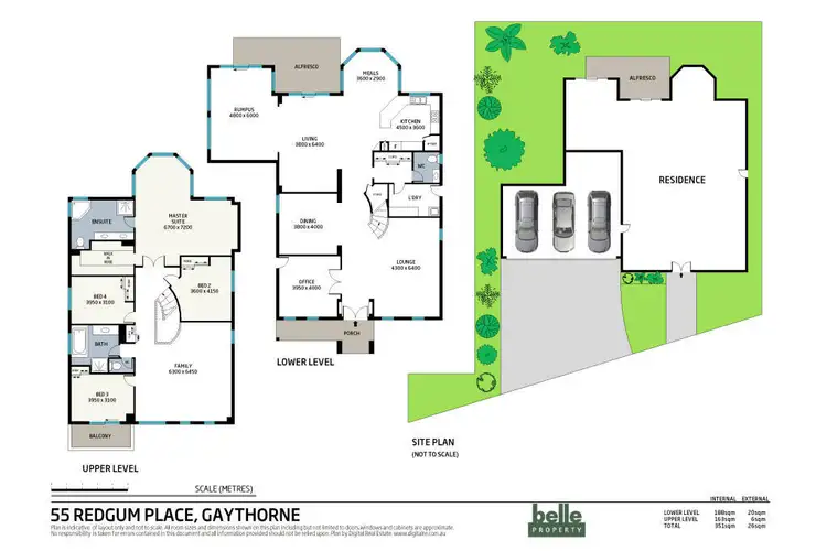 Floorplan of Homely house listing, 55 Redgum Place, Gaythorne QLD 4051
