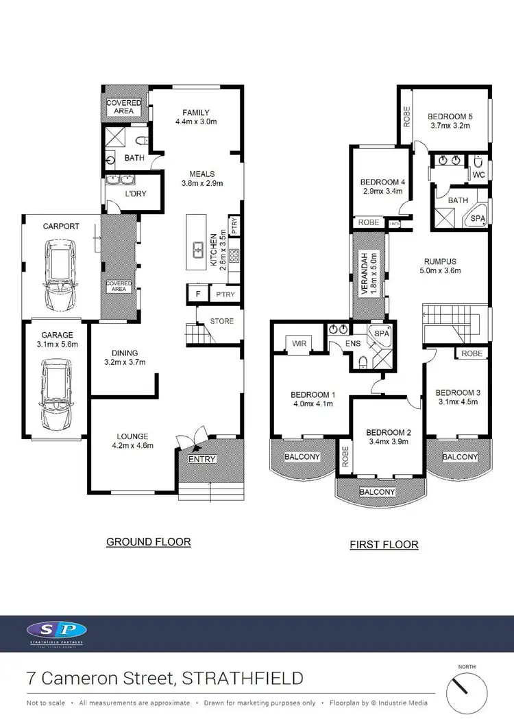 Floorplan of Homely house listing, 7 Cameron Street, Strathfield NSW 2135