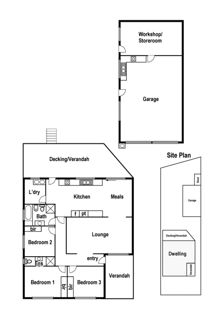 Floorplan of Homely house listing, 69 Pallant Avenue, Reservoir VIC 3073
