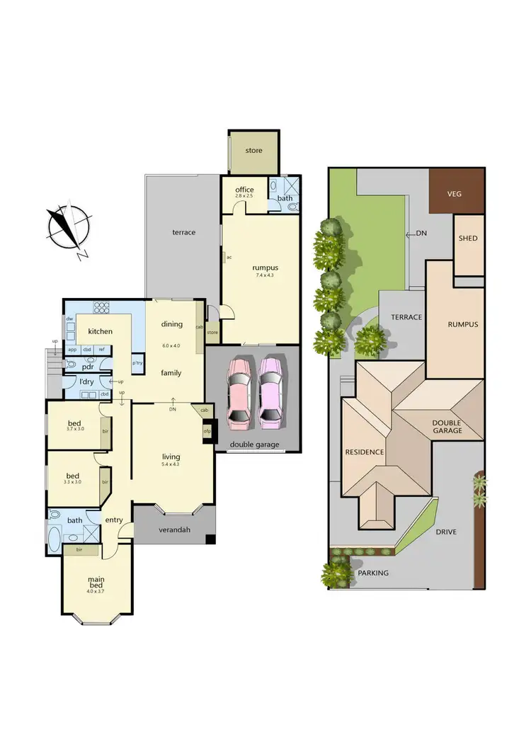 Floorplan of Homely house listing, 10 Grant Street, Dandenong VIC 3175