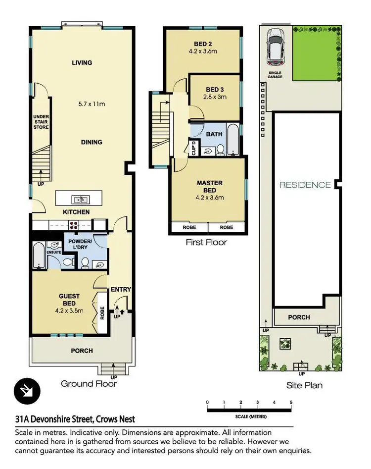 Floorplan of Homely house listing, 31A Devonshire Street, Crows Nest NSW 2065