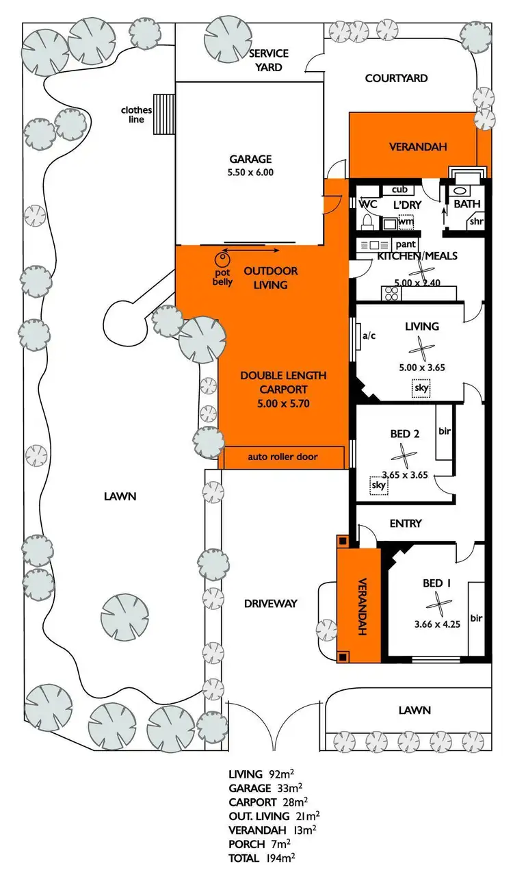 Floorplan of Homely house listing, 8 Duncan Road, West Croydon SA 5008