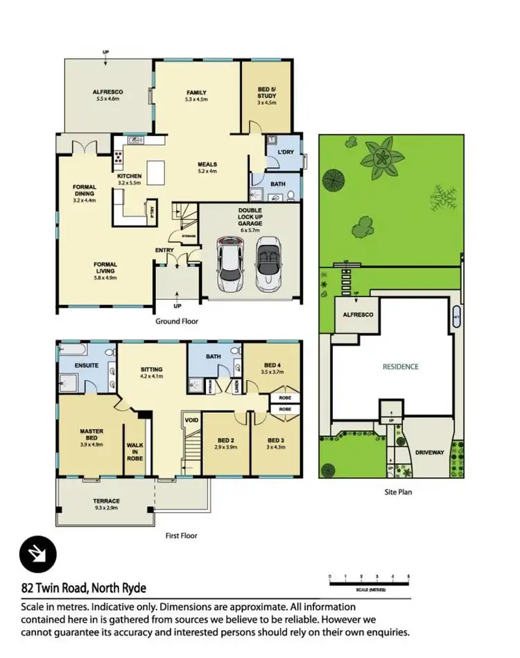 Floorplan of Homely house listing, 82 Twin Road, North Ryde NSW 2113