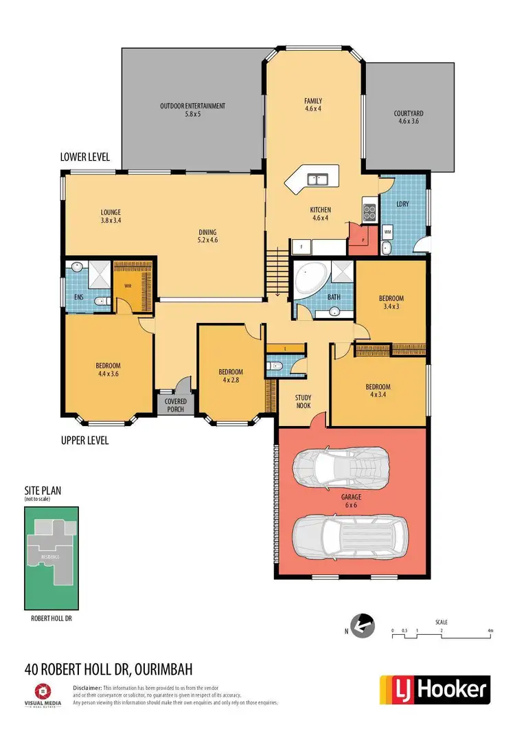 Floorplan of Homely house listing, 40 Robert Holl Drive, Ourimbah NSW 2258