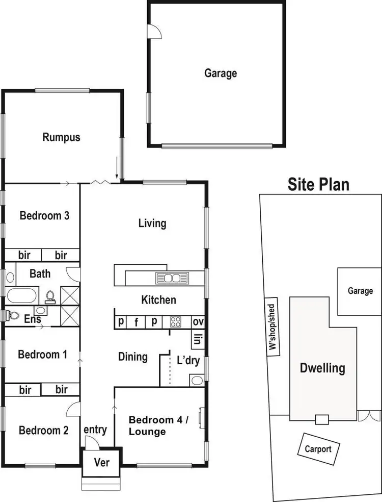 Floorplan of Homely house listing, 25 Evans Crescent, Reservoir VIC 3073