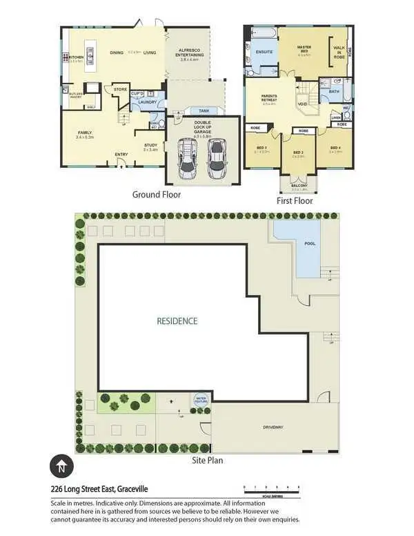 Floorplan of Homely house listing, 226 Long Street, Graceville QLD 4075