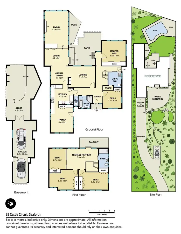 Floorplan of Homely house listing, 32 Castle Circuit, Seaforth NSW 2092