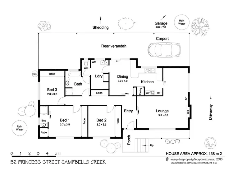 Floorplan of Homely house listing, 52 Princess Street, Campbells Creek VIC 3451