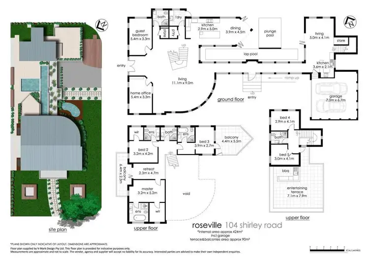 Floorplan of Homely house listing, 104 Shirley Road, Roseville NSW 2069