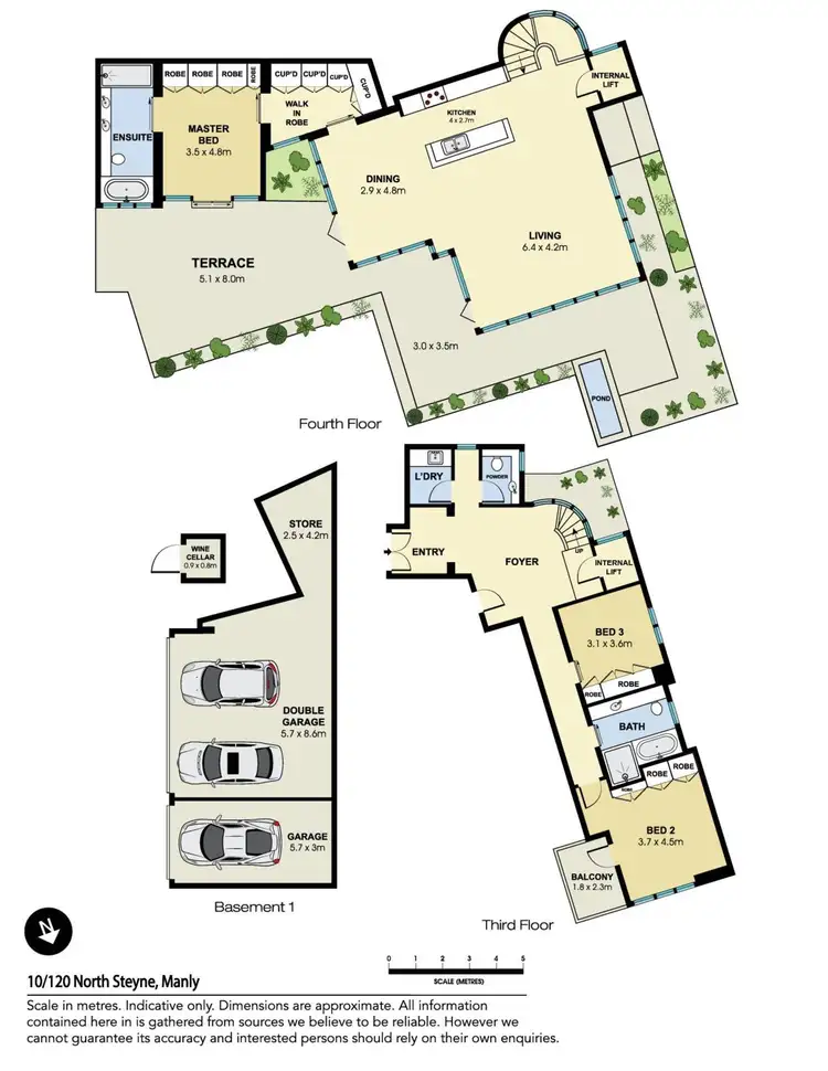 Floorplan of Homely apartment listing, 10/120 North Steyne, Manly NSW 2095